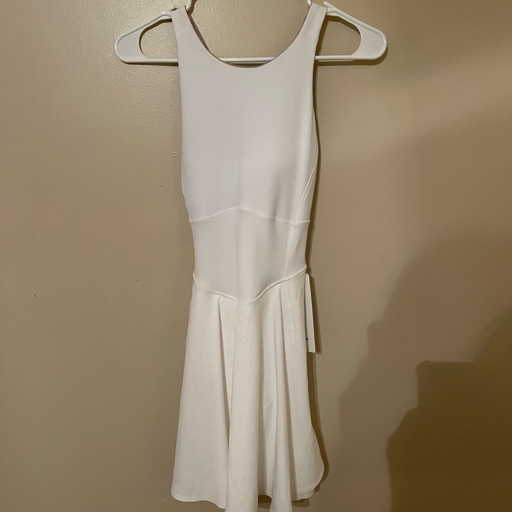 Lululemon “Court Crush Dress” in White